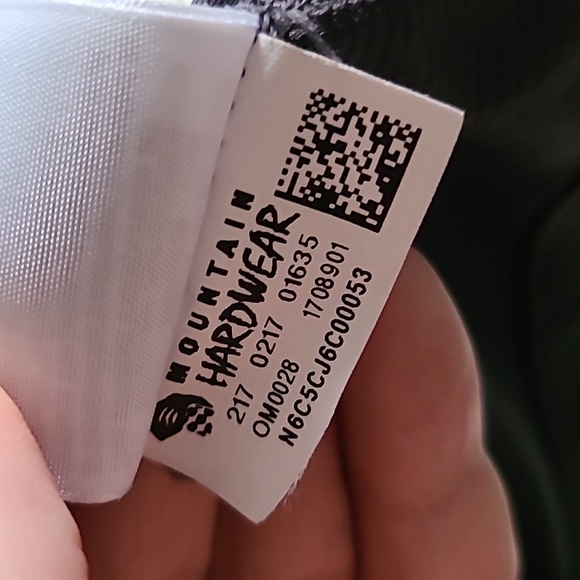 Mountain Hardware Mens 1/4 Zip Base Layer Longsleeve Shirt Dark Grey Size XL - Picture 10 of 17